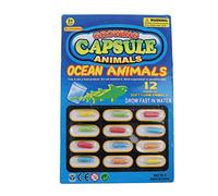 1 Pack Magic Grow Capsules,Water Growing Animals Capsules,Growing in Water Animals Toys Growing in Water Grow Capsule Toys for Boys and Girls