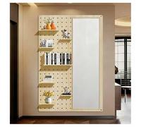 1 Pack Magnetic Board, Wall Organiser Pegboard Combination Kit, Magnet Bulletin Board with Accessories,Suitable for Wall, Refrigerators, Cabinets(80X160 CM)