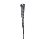 1-Pack Metric & British Thread Screw Gauge - Durable Stainless Steel Precision Measurement Tool with Easy-Read Clear Scale for Automotive Repair, Engineering Projects, DIY Home Improvement