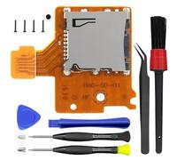 1 Pack Micro SD Card Reader Replacement for Nintendo Switch HAC-SD-01, TF SD Memory Card Slot Socket Reader Board Repair Kit Replacement for NS Console(11pcs)
