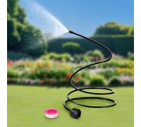 1 Pack Misters for Outside Patio, 60 Inch Flexible Hose Mister Cooling Stand Portable Water Misting for Cooling Outdoor, Mist System for Garden, Backyard, Bird Bath, Chicken Coop Water Mist Playing