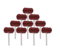 1 Pack Nylon Drill Abrasive Brush 2.35mm 3mm Shank Buffing Polishing Wheel Rust Remover for Rotary Tool Accessories,red,with 2.35mm Shank