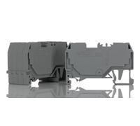 1 Pack of 5 - Wago 280 Series Grey Feed Through Terminal Block, 2.5mm², 1-Level,