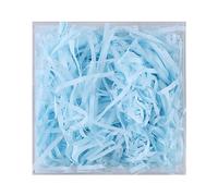 1 Pack Paper Raffia Filler Shredded Box Packaging Easter,Light blue | Paper material,durable,color not easy to fade,comfortable touch,for wrapping,crafts,protective packaging,fill