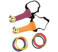 1 Pack Party Favor Toss Ring Hoopla Hen Night Out Game Novelty Toy Supplies Game and 1 Pack Multicolor Confetti Set Y18