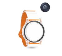 1 pack PC Case For Motorola Moto Tag Anti-Loss Tracker,daunke Night Light Pendant PC case(suitable for Elderly,Pets,Backpack,Luggage,Kids,Keys) Scratch-Resistant,Starlight Orange