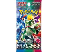 (1 Pack) Pokemon Card Game TCG Japanese Scarlet & Violet SV1a Triple Beat Booster (5 Cards Per Pack)