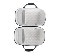 1 Pack Portable Carrying Case for Kardon Speaker, Hard Shell Storage Bag with Accessory Compartments, Dust Scratch for IMPACT Protection, Lightweight Travel Outdoor Gear, Black(Gray)