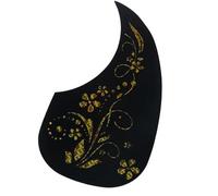 1 Pack Professional Folk Acoustic Guitar Pickguard Self- Pickguard Sticker (Color : 3)