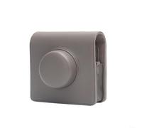 1 Pack PU Leather Camera Case for Instax Wide for EVO with Adjustable Shoulder Strap Protective Storage Bag for Travel Photography Gray(Grey)