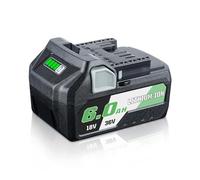 1 Pack Replacement Battery for Hi KOKI BSL36B18 18V 6.0Ah/36V 3.0Ah Li-Ion Battery Compatible with 18V Battery BSL1815 BSL1815X BSL1815S Hi KOKI 18V Sliding Li-Ion Tools & MV 36V Tools