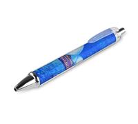 1 Pack Retractable Black Ballpoint Pens for Smooth Writing 0.5mm Fine Point Fineliner Refillable Quick Dry Gel Ink Sydney Opera House Blue Night Rollerball Pens Comfort Grip for Journaling Note Ta