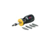 1 Pack - Rolson 28402 12 in 1 Stubby Screwdriver