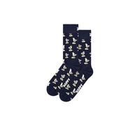 1 Pack Seagull Novelty Design Socks and Women Happy Socks Navy 4-7