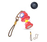 1 pack Silicone Case For Motorola Moto Tag Anti-Loss Tracker,daunke Night Light Pendant silicone case(suitable for Elderly,Pets,Backpack,Luggage,Kids,Keys) Scratch-Resistant,Red