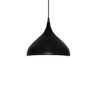 1-Pack Single Head Chandelier Macaron Color Lamp Shade American Style Creative Pendant Lamp Industrial Adjustable Cord Ceiling Light Fixtures for Restaurant Bar Coffee Dining Room Dark 32CM