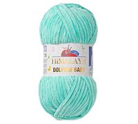 1 Pack/Skein Himalaya Dolphin Baby, Each Skein 100 Gr/3,5 oz, 120 mt/ 132 yd, Super Bulky Yarn, Blanket Yarn, Velvet Yarn, Knitting Yarn, Amigurumi Yarn, Baby Yarn 80345