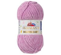 1 Pack/Skein Himalaya Dolphin Baby, Each Skein 100 Gr/3,5 oz, 120 mt/ 132 yd, Super Bulky Yarn, Blanket Yarn, Velvet Yarn, Knitting Yarn, Amigurumi Yarn, Baby Yarn 80334