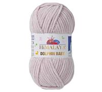 1 Pack/Skein Himalaya Dolphin Baby, Each Skein 100 Gr/3,5 oz, 120 mt/ 132 yd, Super Bulky Yarn, Blanket Yarn, Velvet Yarn, Knitting Yarn, Amigurumi Yarn, Baby Yarn 80342