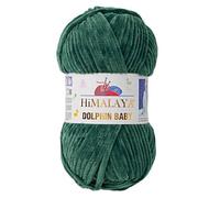1 Pack/Skein Himalaya Dolphin Baby, Each Skein 100 Gr/3,5 oz, 120 mt/ 132 yd, Super Bulky Yarn, Blanket Yarn, Velvet Yarn, Knitting Yarn, Amigurumi Yarn, Baby Yarn 80360