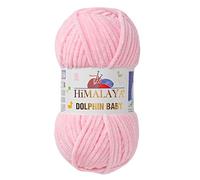 1 Pack/Skein Himalaya Dolphin Baby, Each Skein 100 Gr/3,5 oz, 120 mt/ 132 yd, Super Bulky Yarn, Blanket Yarn, Velvet Yarn, Knitting Yarn, Amigurumi Yarn, Baby Yarn 80319