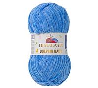 1 Pack/Skein Himalaya Dolphin Baby, Each Skein 100 Gr/3,5 oz, 120 mt/ 132 yd, Super Bulky Yarn, Blanket Yarn, Velvet Yarn, Knitting Yarn, Amigurumi Yarn, Baby Yarn 80327