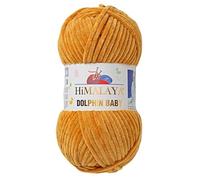 1 Pack/Skein Himalaya Dolphin Baby, Each Skein 100 Gr/3,5 oz, 120 mt/ 132 yd, Super Bulky Yarn, Blanket Yarn, Velvet Yarn, Knitting Yarn, Amigurumi Yarn, Baby Yarn 80330