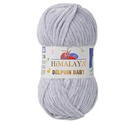 1 Pack/Skein Himalaya Dolphin Baby, Each Skein 100 Gr/3,5 oz, 120 mt/ 132 yd, Super Bulky Yarn, Blanket Yarn, Velvet Yarn, Knitting Yarn, Amigurumi Yarn, Baby Yarn 80325