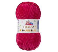 1 Pack/Skein Himalaya Dolphin Baby, Each Skein 100 Gr/3,5 oz, 120 mt/ 132 yd, Super Bulky Yarn, Blanket Yarn, Velvet Yarn, Knitting Yarn, Amigurumi Yarn, Baby Yarn 80310