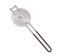 1 Pack Stainless Steel Yolk White Separator Tool Long Handled Egg White Separator, Egg Separator for Baking Cake, Kitchen Gadget (Large)