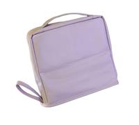 (1 Pack) Standable Makeup Bag Multi-Compartment Storage Case for Cosmetics, Skincare, Travel, Vanity Table & Bathroom Counter Portable Makeup Bag with Sturdy Base for Travel Toiletries Skincare
