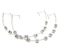 1 Pack Temporary Tooth Decoration with Metal Wires,Metal Bracket and Orthodontic Ligature Ties,Props for Dental Students to Practice and Orthodontist Explain (Trans)