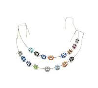 1 Pack Temporary Tooth Decoration with Metal Wires,Metal Bracket and Orthodontic Ligature Ties,Props for Dental Sudents to Practice (Multicolor)