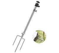 1 Pack Trail & Game Camera Stand Thick Foldable Stainless Steel Bracket 360° Adjustable Universal Thread Connection 1/4''-20 (6 mm) for Trail Camera Deer Cam Accessories