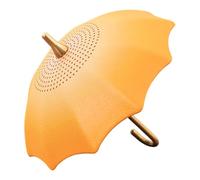 1 Pack Umbrella Shape Ceramic Tea Strainer, 3.94×4.01in Umbrella Tea Strainer, Stainless Steel Chinese Porcelain Loose Leaves Filter, Traditional Oriental Kung Fu Teas Infuser for Teas Brewing