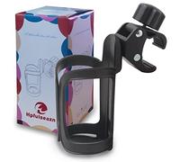 1 Pack Universal Stroller Cup Holder, Bike Water Bottle Holder, Drinks Holder for Bicycle, Stroller, Walker, Wheelchair, Scooter, Trolley, Motorcycle(Black)