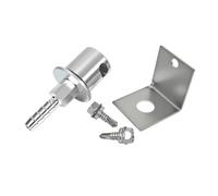1 Pack Upgrade19-174 Remote Mount Fuel Tank Vent Rollover Valve Kit (5/16" Hose Barb) - Silver, Compatible with Automotive & Off-Road Vehicles (ATV/UTV)