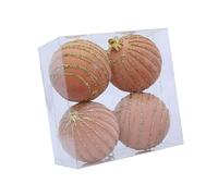 1 Pack Velvety Christmas Tree Ball Assorted Color Flocking Materials Pendant Easy Hanging Holiday Decorations Christmas Ornament