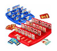 1 Pack Who Is It Board Game, Travel Board Games, Mystery Face Guessing | Who Am I Game, Classic Guessing Game, Family Travel Party Games, Suitable for Various Occasions and Age Groups