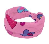 1 Pack Wide Headbands For Women Elastic Headband Art Love-1807 Head Bands Women's Hair Band Turban Workout Soft Sweat Hairband Accessories