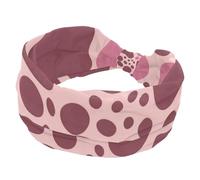1 Pack Wide Headbands For Women Elastic Headband Colored Leopard Print-1039 Head Bands Women's Hair Band Turban Workout Soft Sweat Hairband Accessories