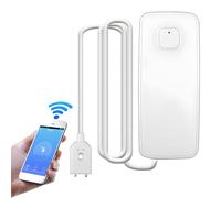 1 Pack WiFi Water Leak Detector with APP Control, 85DB Alarm, IP67 , Battery Operated for Home Kitchen Bathroom Basement School Hotel Store