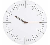 1 Pack Wooden Wall Clock, Silent Round Modern Slim Basic Traditional Bedroom, Living Room
