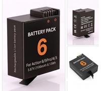 1 Packs 2100 mAh Li-ion Battery for DJI Osmo 360/Action 6/Action 5/Action 5 Pro/Action 4/Action 3 Camera