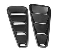 1 Pair 1/4 Quarter Side Window Louvers Scoop Cover Vent Compatible For Ford/Mustang 2005 2006 2007 2008 2009 2010 2011 2012 2013 2014 Parts