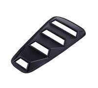 1 Pair 1/4 Quarter Side Window Louvers Scoop Vent Cover Trim Compatible For Ford Mustang 2005-2007 2008 2009 2010 2011 2012 2013 2014