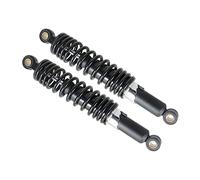1 Pair 12.5 320mm Motorcycle Universal Rear Shock Absorbers Replacement for Yamaha Kawasaki Suzuki Sportster XL883 1200 Dirt Bike ATV Go Kart Black