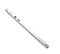 1 Pair 17mm Ball Guide Two Sections Wide Steel Ball Fold Ball Slide Drawer Steel Rail Furniture 8/10/11/14/16 inches(14inches (342mm))