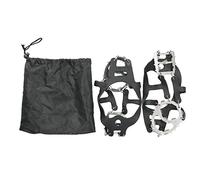 1 Pair 18 Teeth Crampons Fishing Snow Shoe Spiked Grips Cleats Anti-Slip Snowshoes Covers