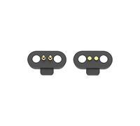 1 Pair 2/3/4/5 Pin Magnetic Pin Connector, 12V 1A Pogopin Male Female, 2.5mm Spring Loaded DC Power Socket 60g Elastic Force (2Pin)